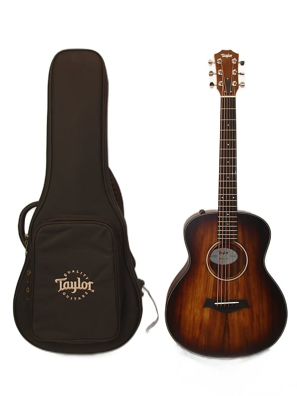 Акустическая гитара Taylor GS Mini-e Koa Plus Acoustic-Electric Shaded Edgeburst w/ Taylor Case