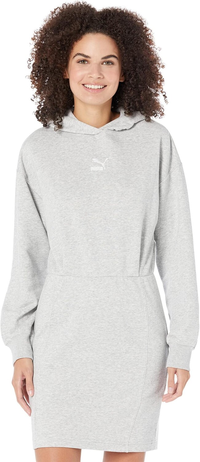 

Классическое платье с капюшоном PUMA, цвет Light Gray Heather