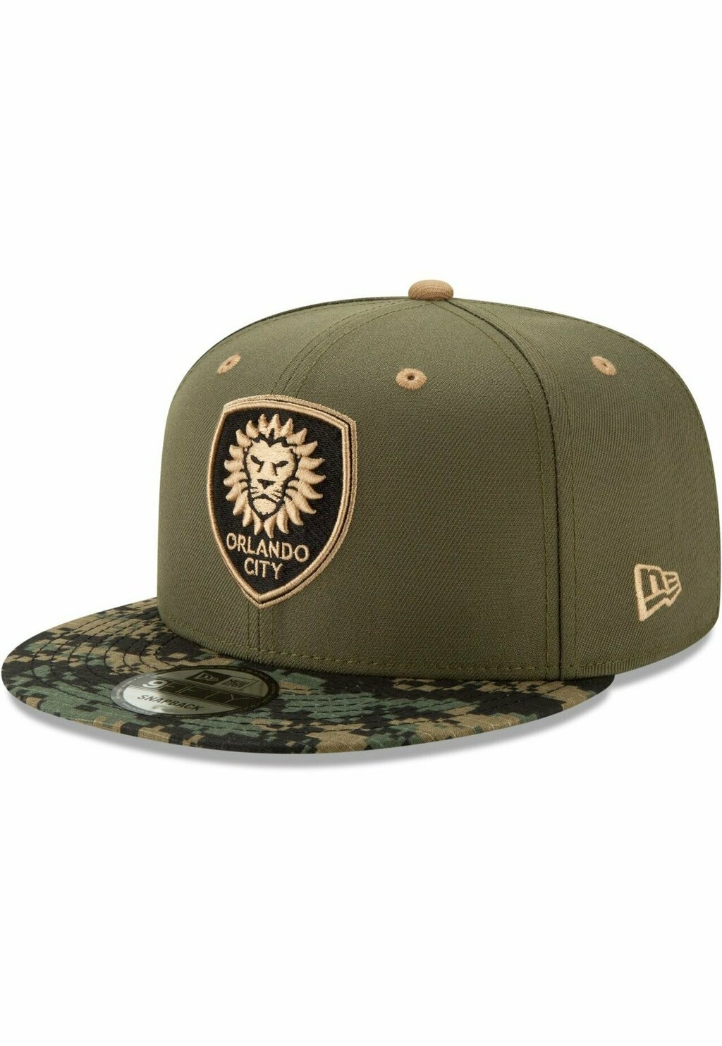 

Бейсболка FIFTY MLS ORLANDO CITY DIGI New Era, цвет olive