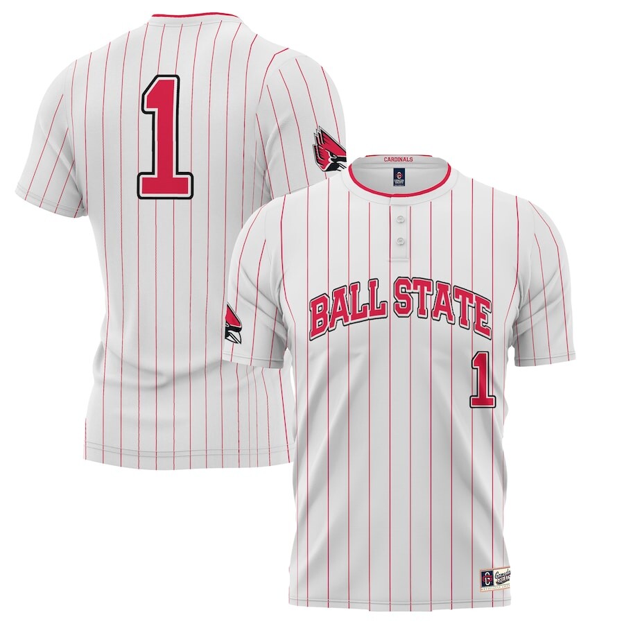 

Джерси ProSphere Ball State Cardinals, белый
