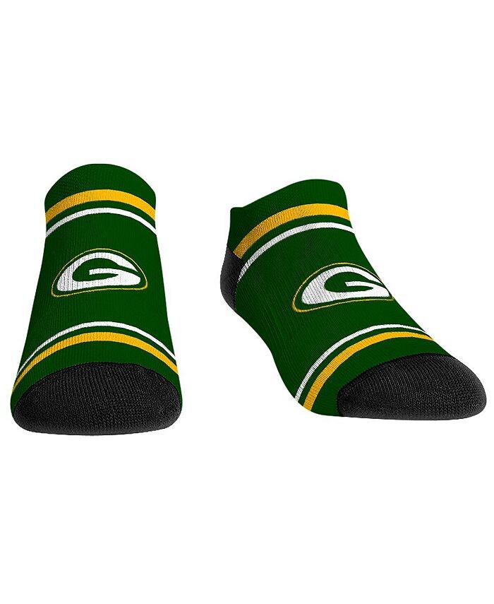 

Мужские и женские носки Носки до щиколотки с логотипом Green Bay Packers Rock 'Em, мультиколор