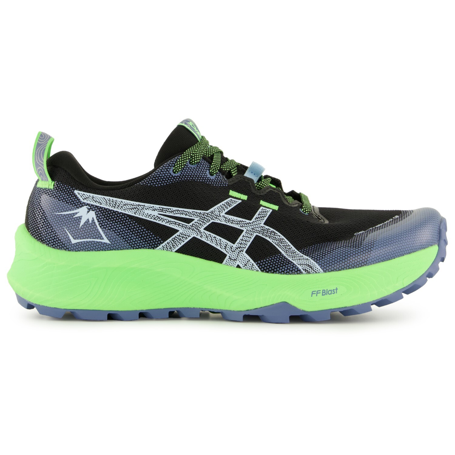 

Кроссовки для бега по пересеченной местности Asics Gel Trabuco 12, цвет Black/Light Blue