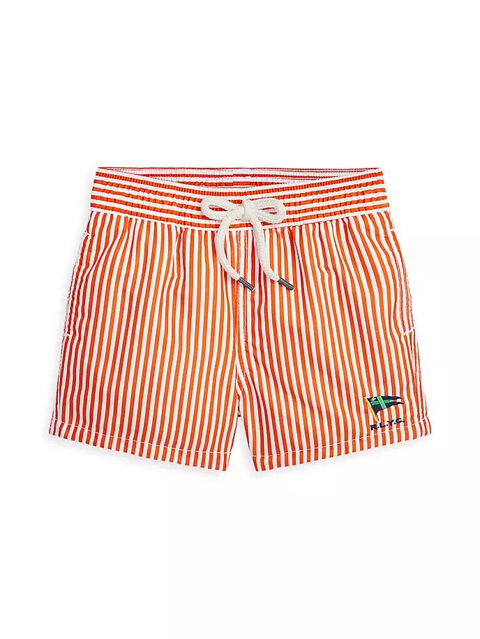 

Полосатые плавки для маленьких мальчиков Polo Ralph Lauren, цвет club stripe