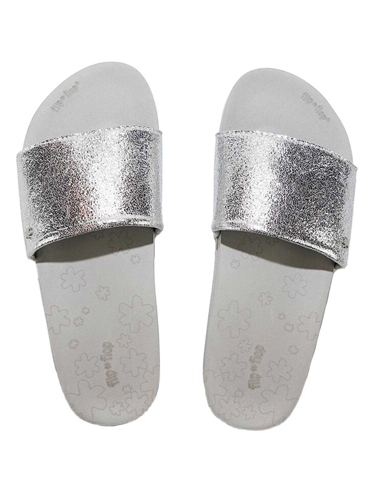 

Мюли Flip Flop, серебряный