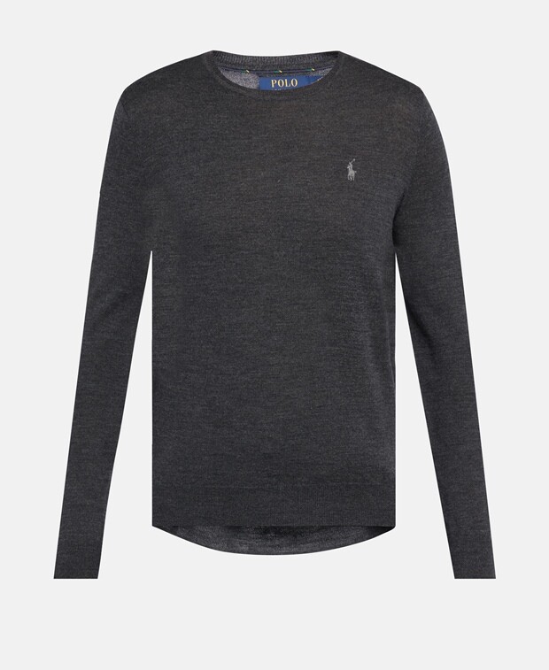 

Шерстяной джемпер Polo Ralph Lauren, светло-серый