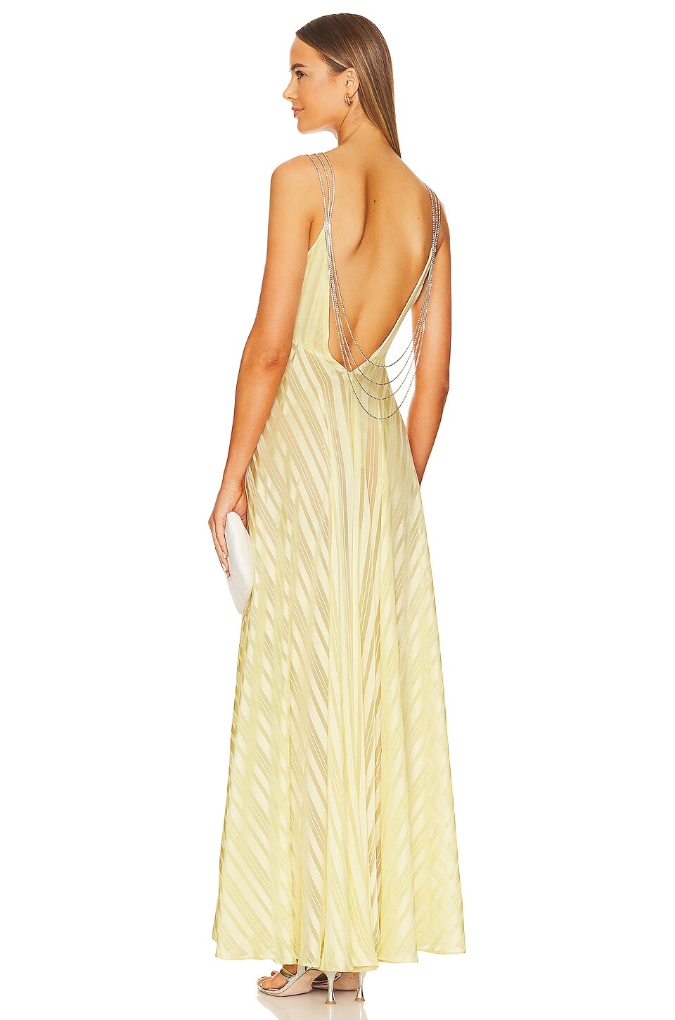 

Платье LoveShackFancy Darralis, цвет Soft Yellow