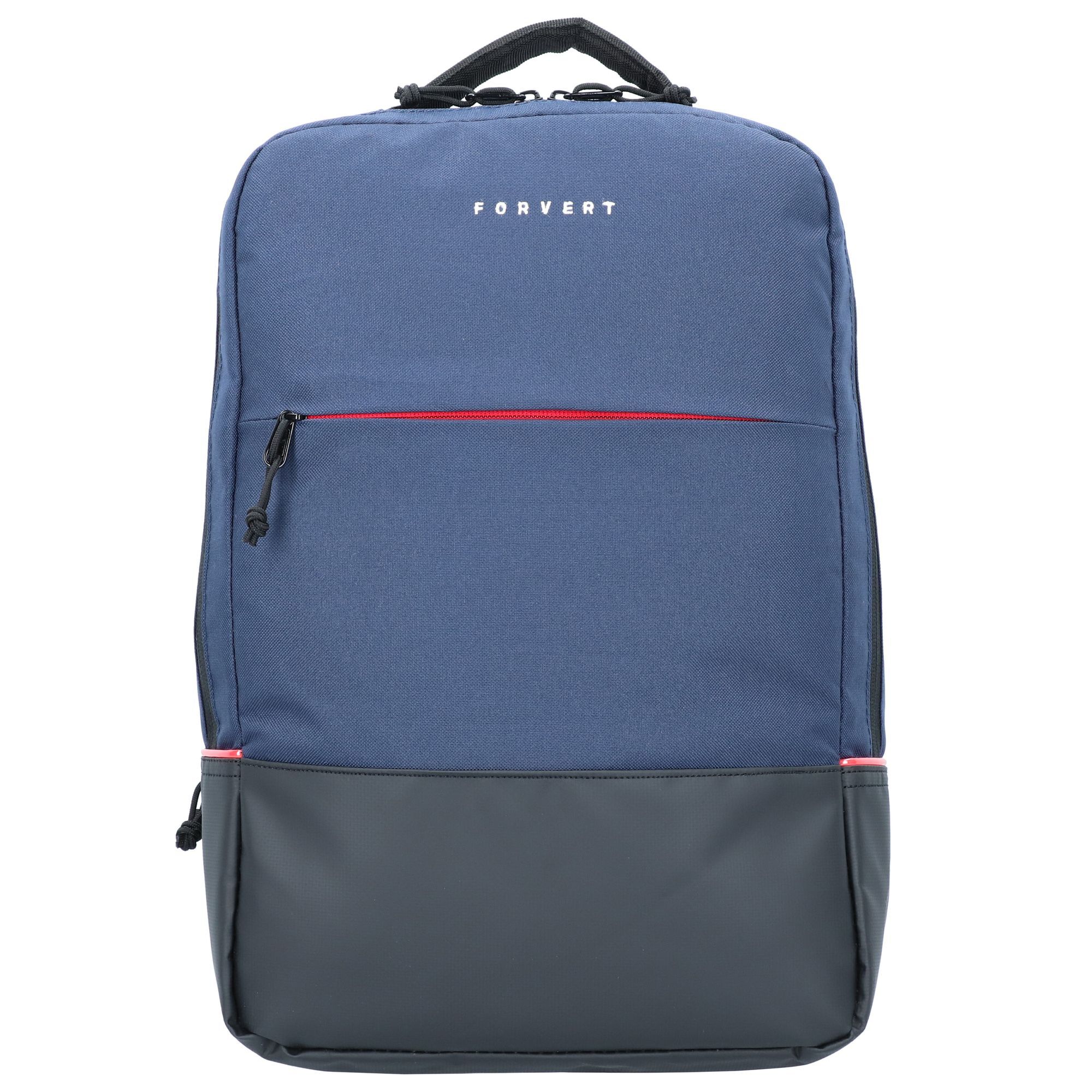 Рюкзак FORVERT Lance 42 cm Laptopfach, темно синий рюкзак ogio bandit pro 51 cm laptopfach темно синий