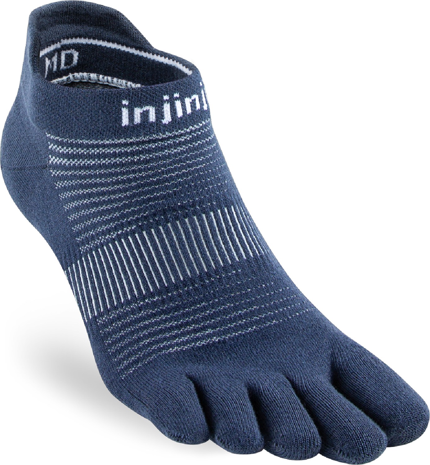 Легкие носки-неявки для бега Injinji, синий