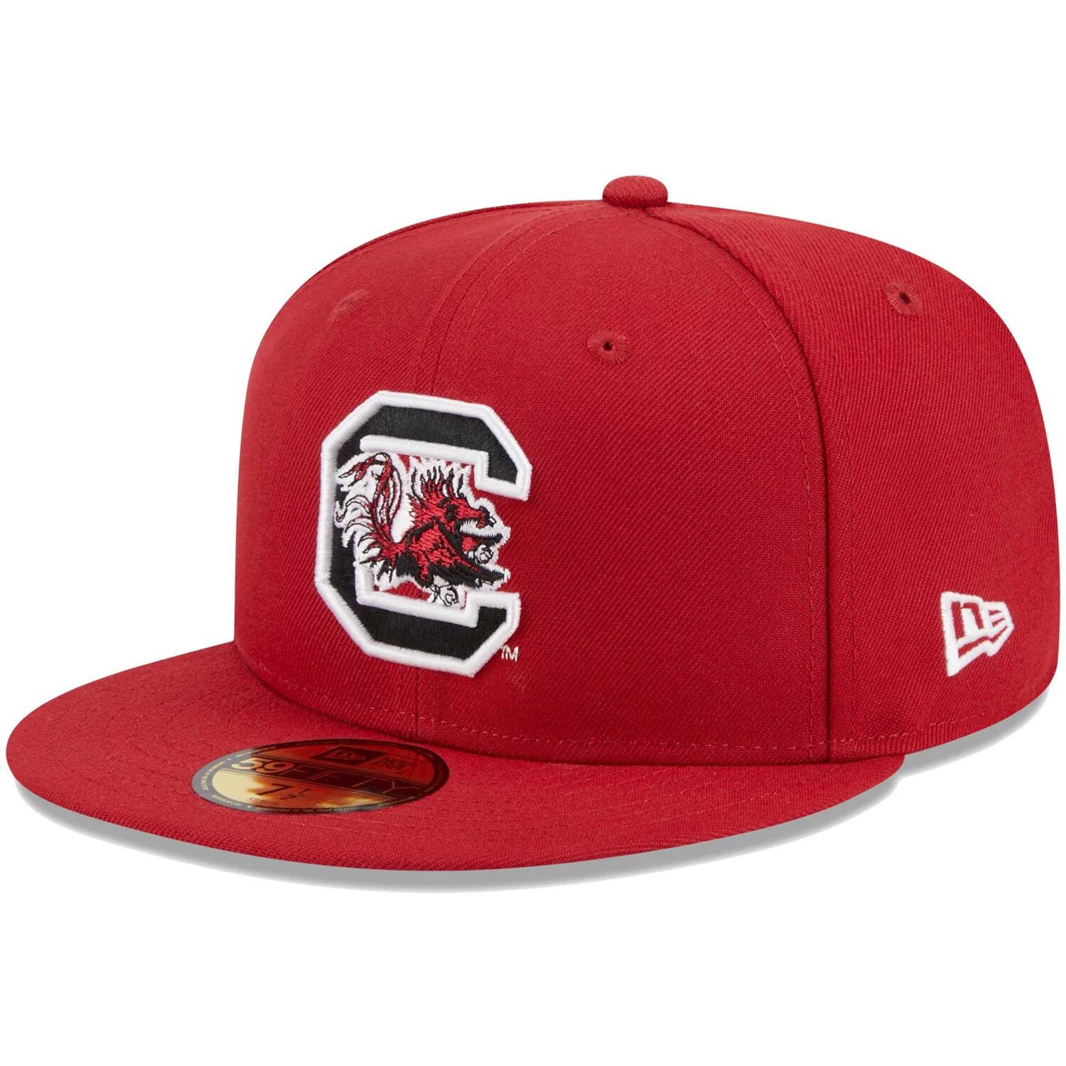 

Мужская облегающая шляпа New Era Garnet South Carolina Gamecocks Evergreen 59FIFTY