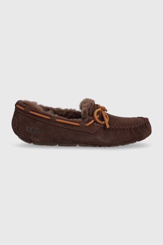 

Замшевые мокасины UGG Dakota Ugg, коричневый
