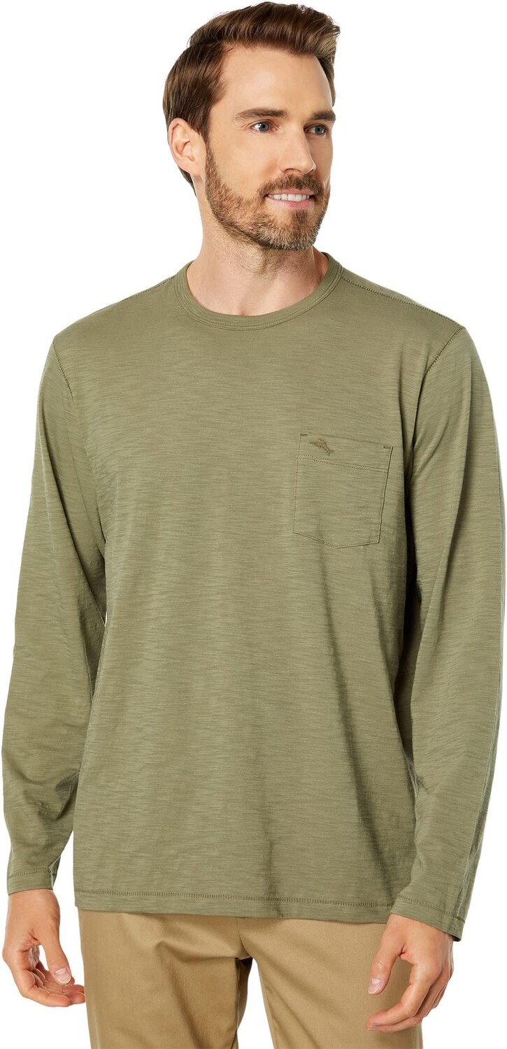 

Bali Beach Crew с длинными рукавами Tommy Bahama, цвет Tea Leaf