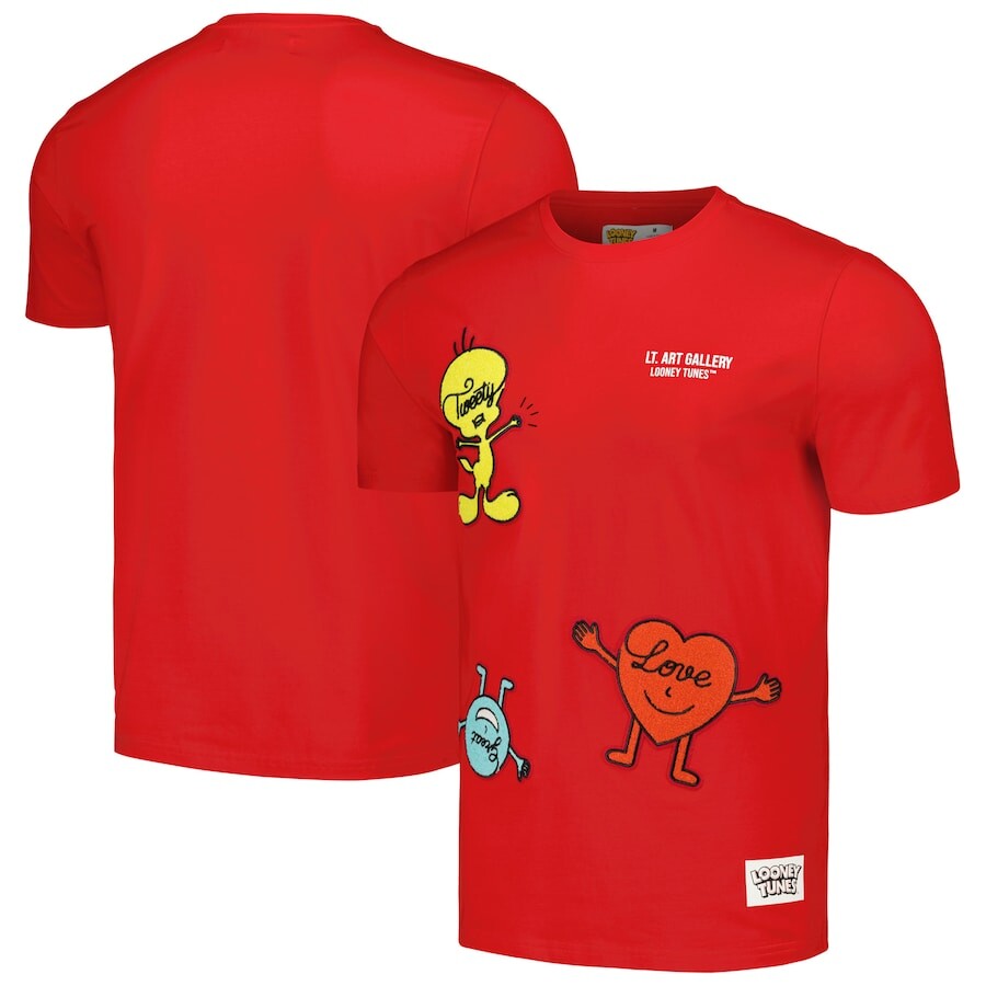 

Футболка с коротким рукавом Freeze Max Looney Tunes, красный