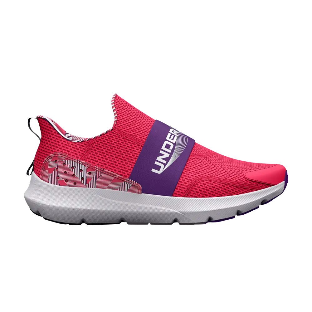 

Кроссовки Surge 3 Slip GS Under Armour, розовый