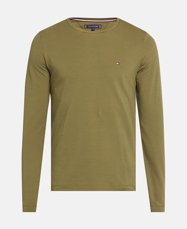 

Длинный топ Tommy Hilfiger, лаймовый