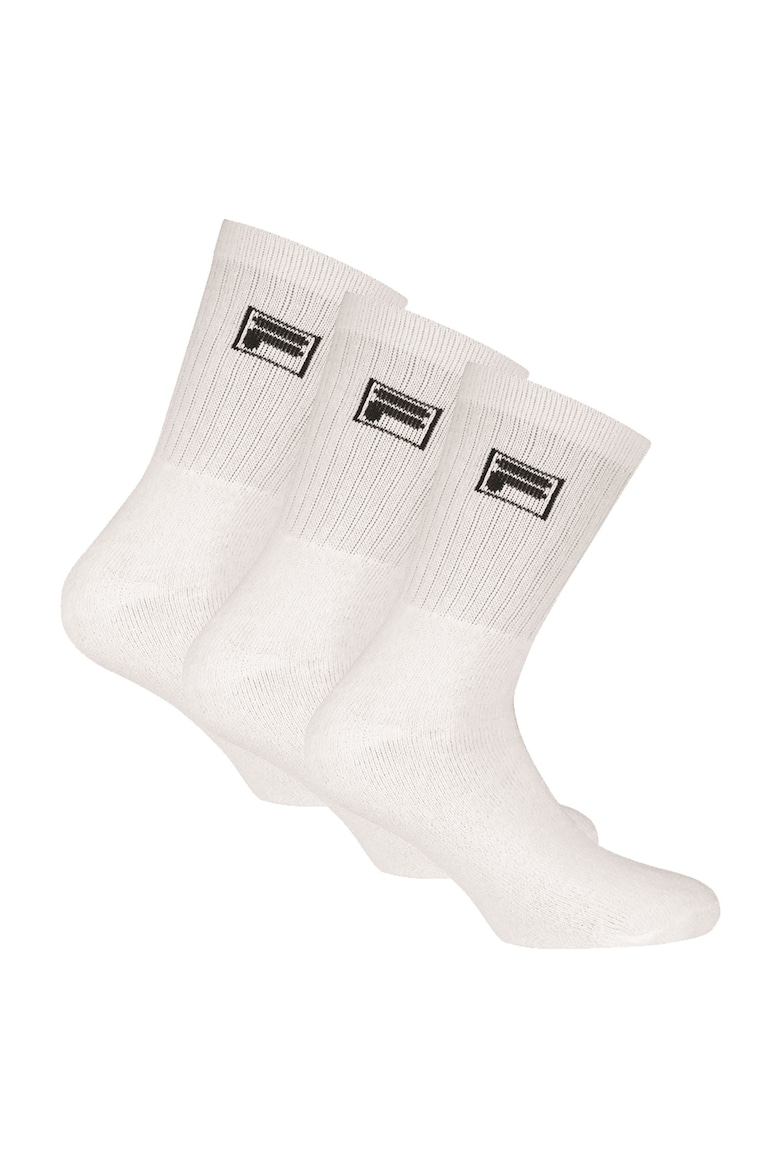 Носки - 3 пары Fila, белый носки fila 3 пары размер 28 30 белый