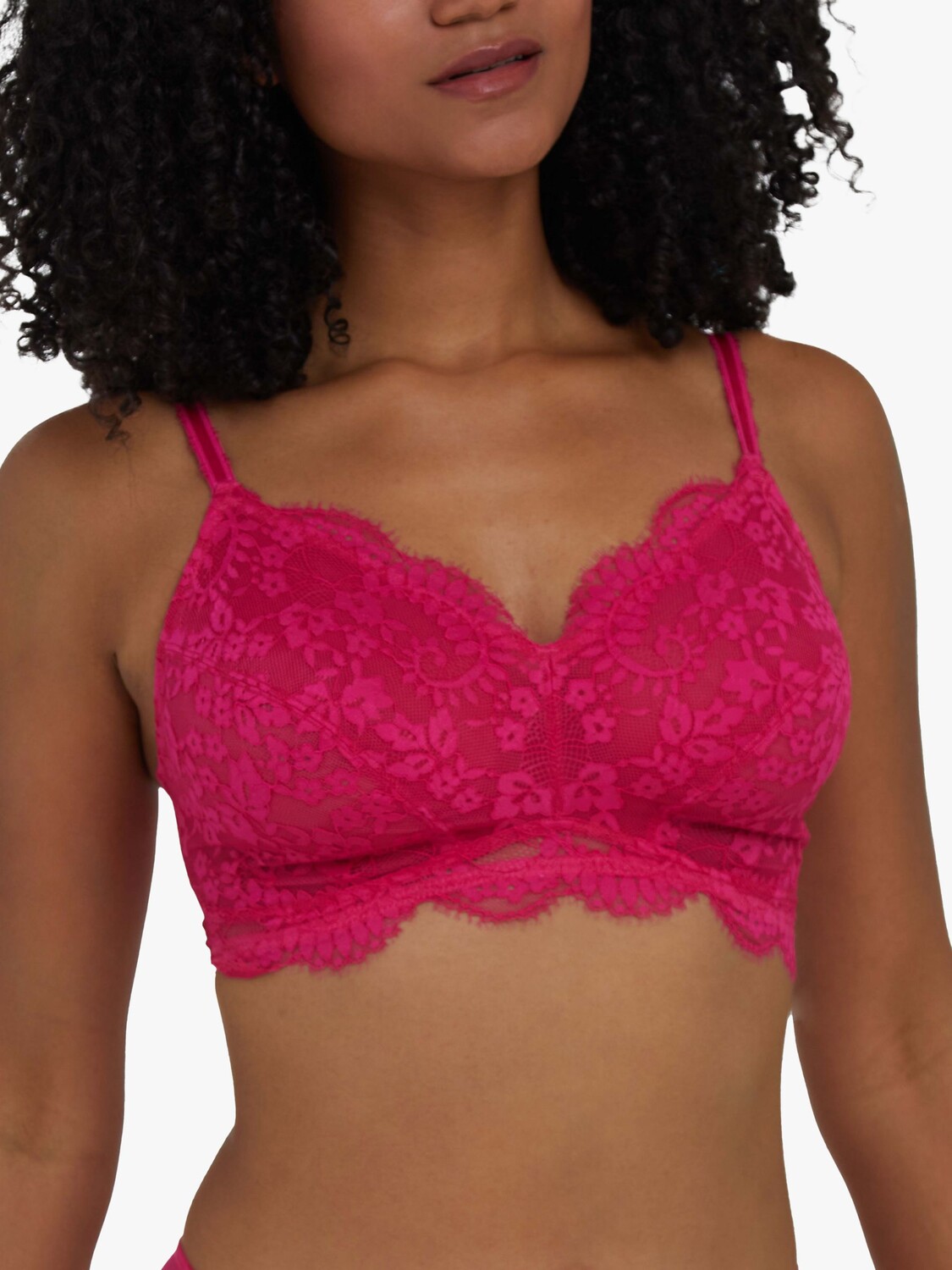 

Бюстгальтер без косточек Deja Day Emma Petal Design, розовый