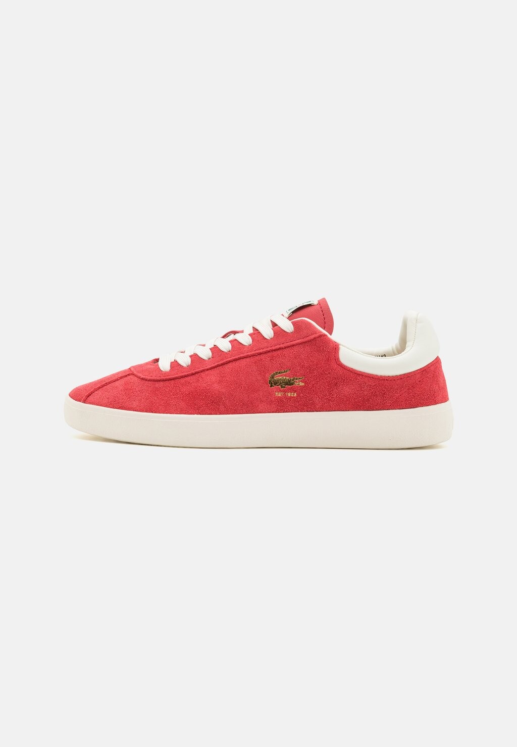 

Кроссовки Lacoste BASESHOT, цвет red/off-white