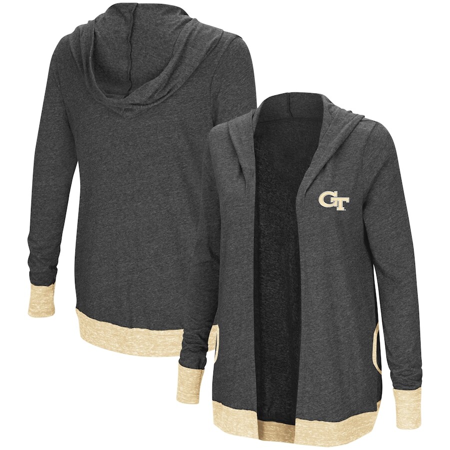 

Кардиган Colosseum Georgia Tech Yellow Jackets, угольный