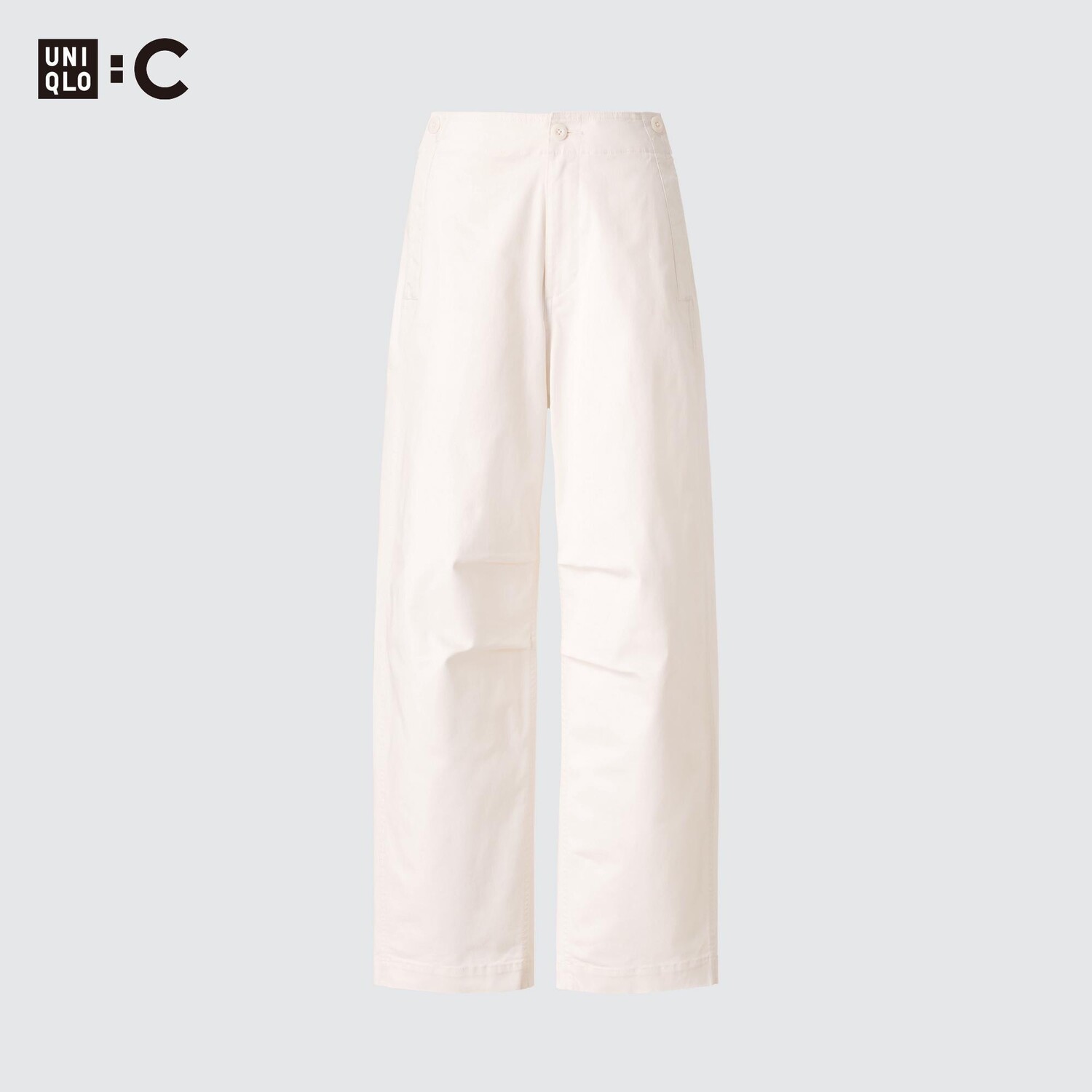 

Брюки UNIQLO хлопковые, молочный