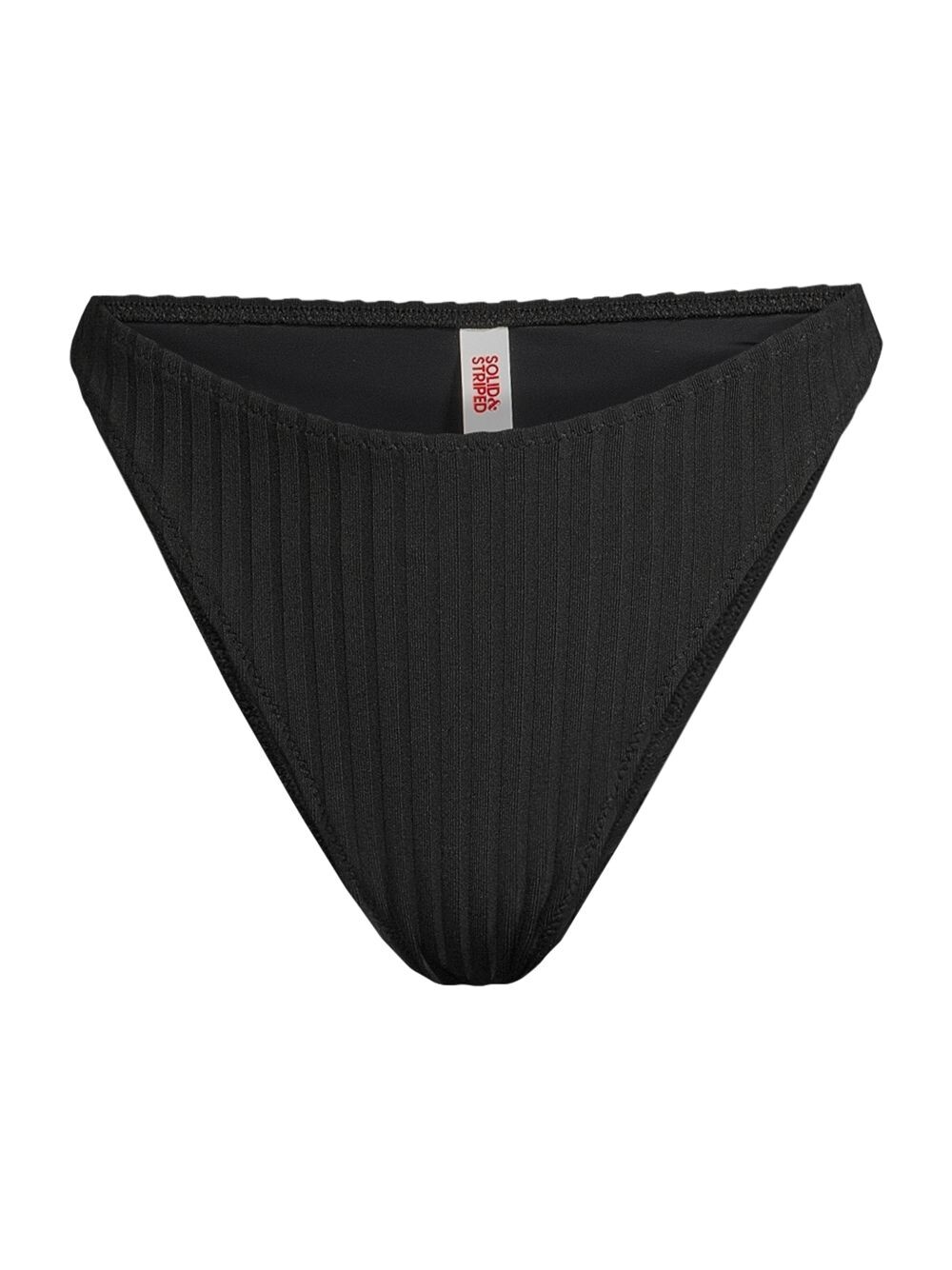 

Плавки бикини Continuity Tati в рубчик Solid & Striped, черный