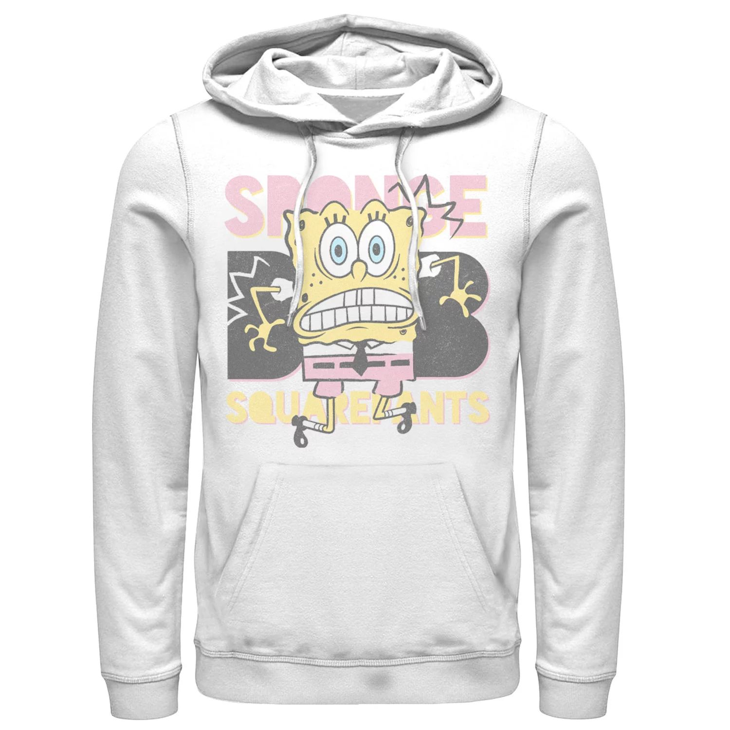 Мужская толстовка с капюшоном Sponge Bob SquarePants Scared Sponge Licensed Character 59pcs sponge bob theme boys