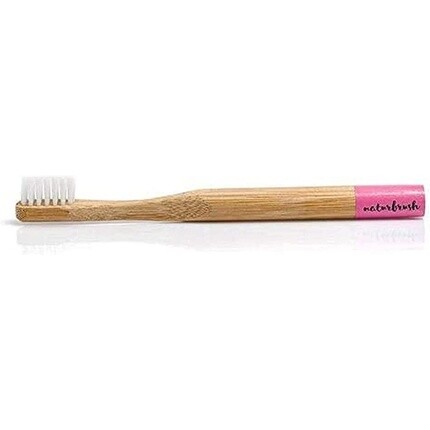 

Детская розовая зубная щетка, Naturbrush