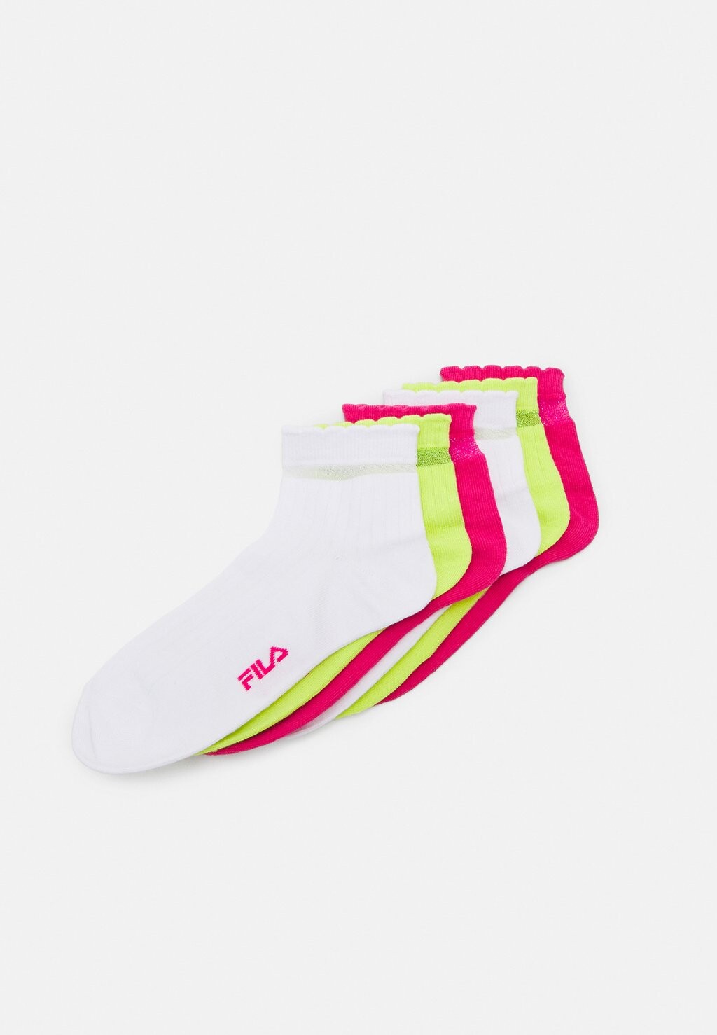 Носки WOMAN QUARTER 6 PACK Fila, цвет multi-coloured