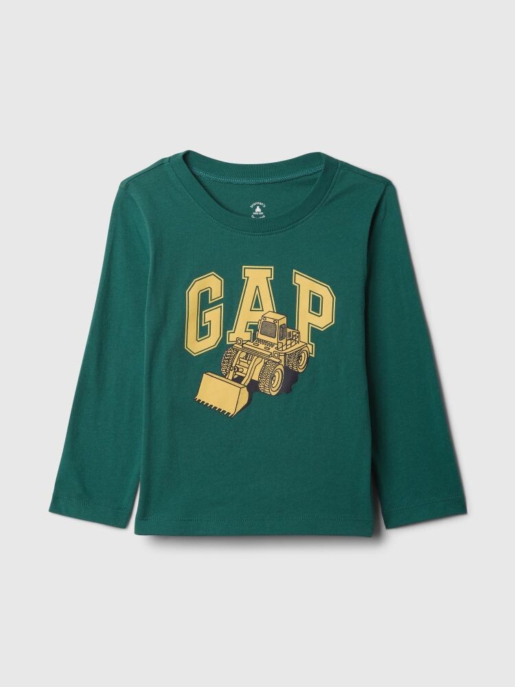 

Футболка с логотипом Gap, зеленый