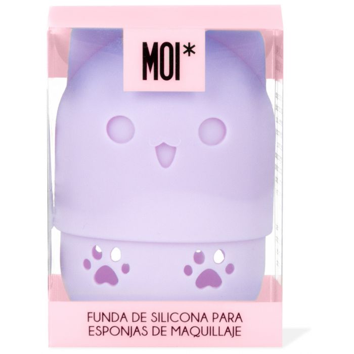 Спонж Funda de Silicona para Esponja de Maquillaje Moi*, Morado спонж funda de silicona para esponja de maquillaje moi rosa