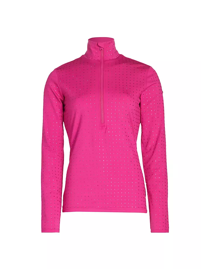 цена Лыжный пуловер Spark Stretch Interlock Goldbergh, цвет passion pink