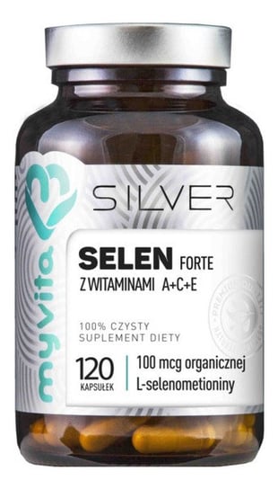 MyVita, Биологически активная добавка Silver Selen Forte, 120 капсул