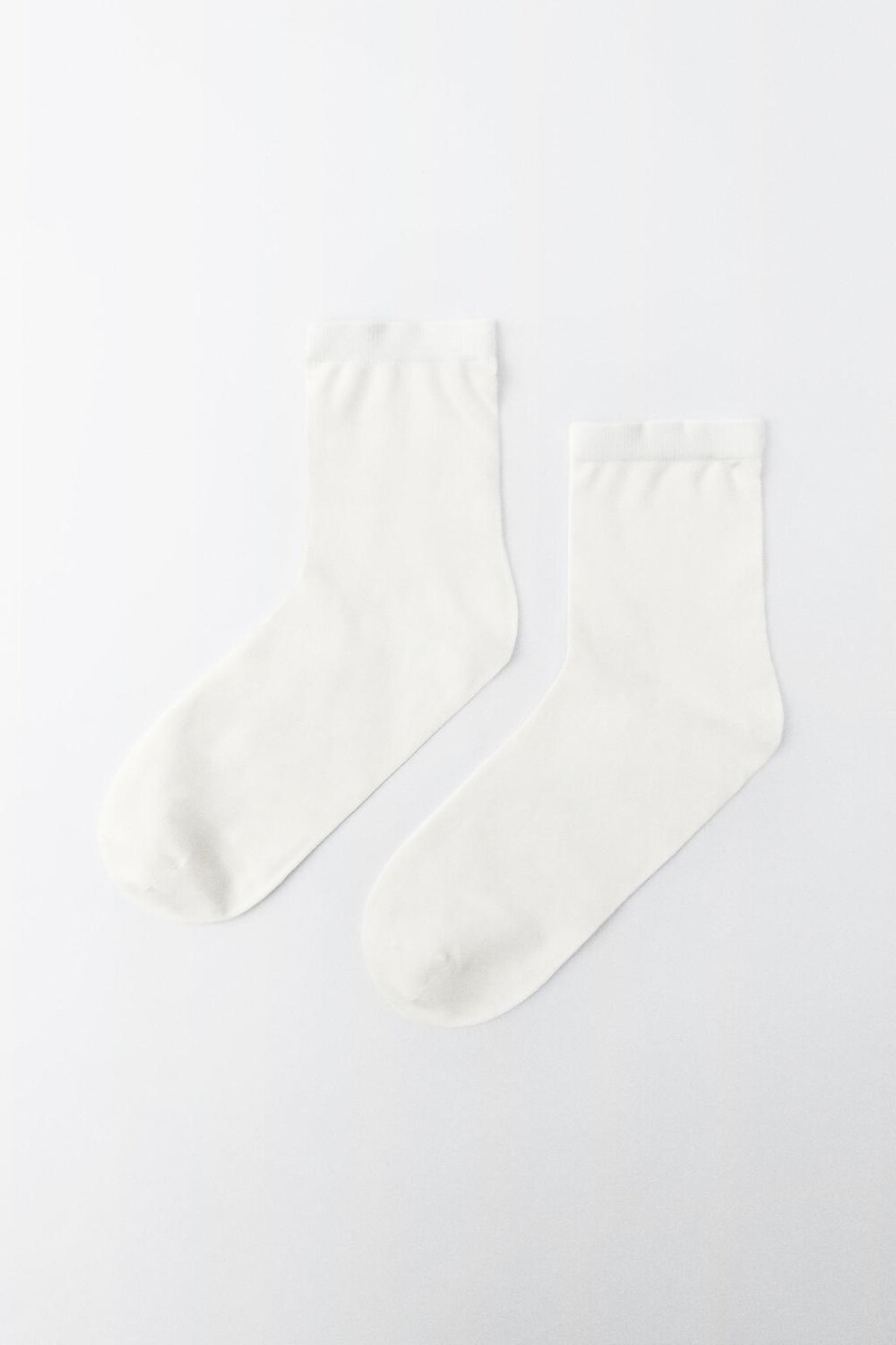 

Тонкие носки ZARA, белый