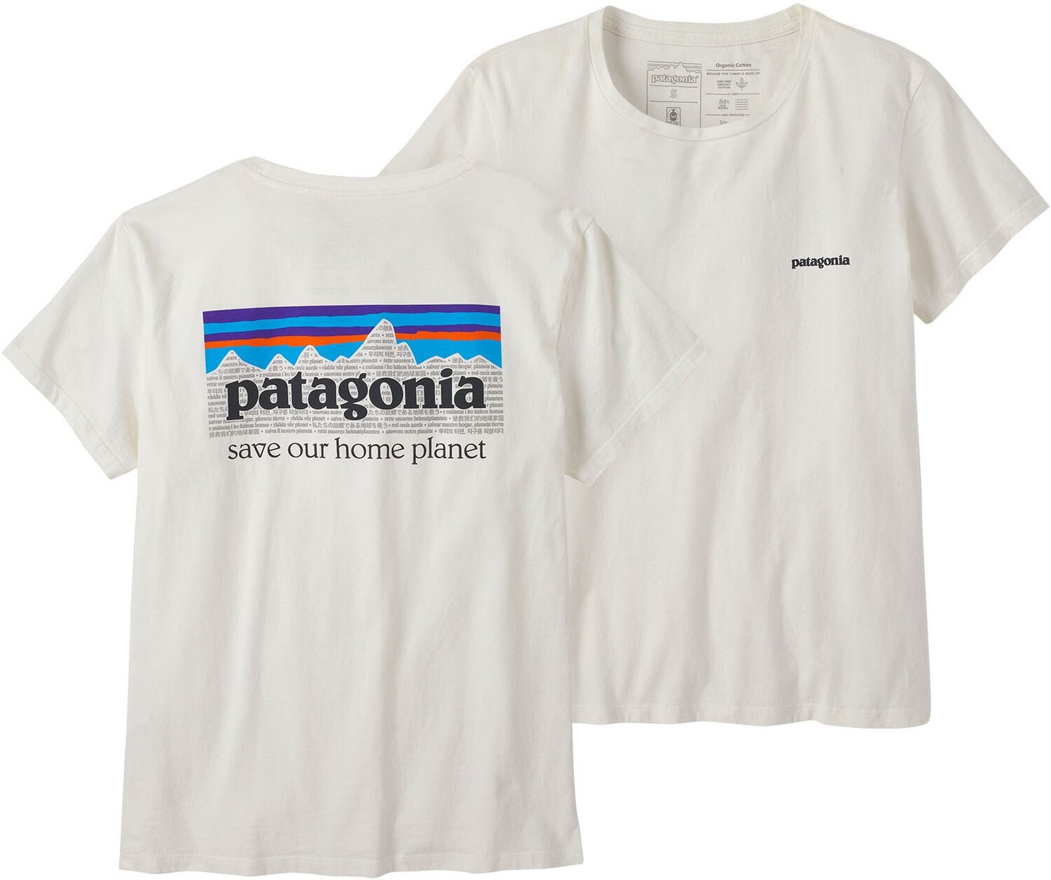 

Футболка P-6 Mission Organic – женская Patagonia, белый