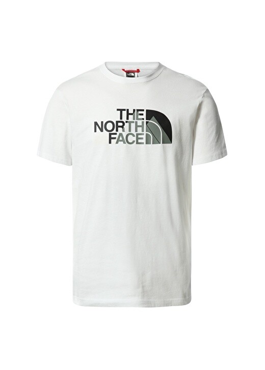 

Однотонная белая мужская футболка с круглым вырезом The North Face, Белый