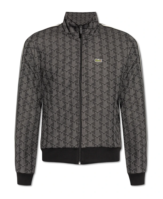 

Толстовка с монограммой Lacoste, черный