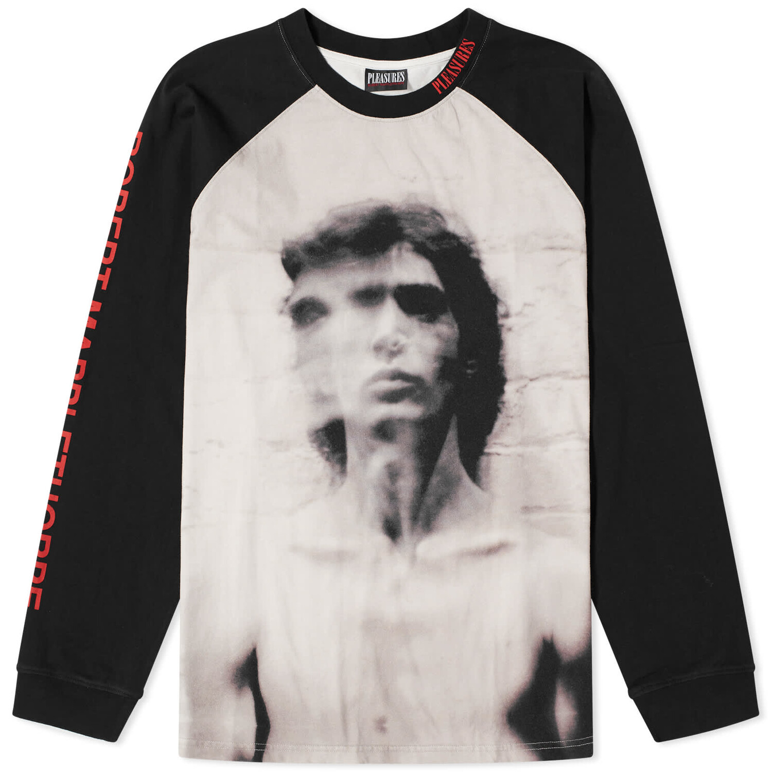 

Футболка Pleasures Long Sleeve Robert Maplethorpe, черный