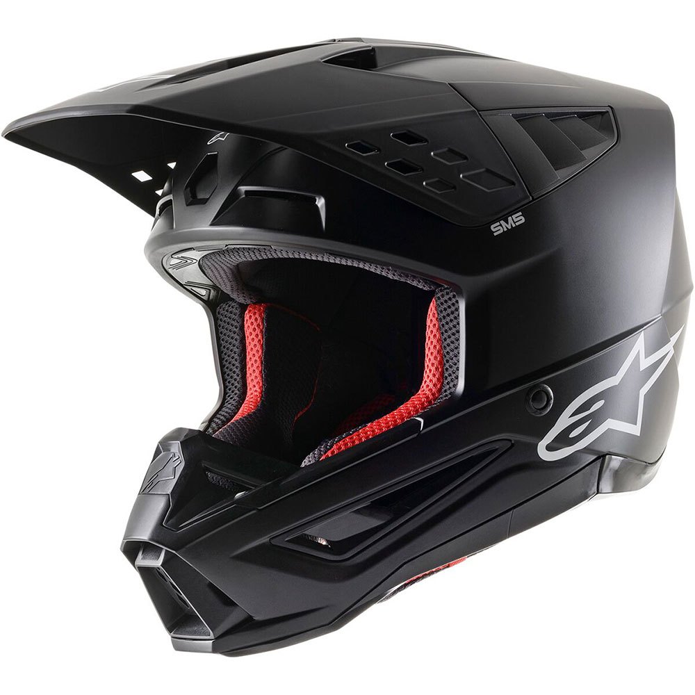 цена Шлем для мотокросса Alpinestars S-M5 Solid Ece 22.06, черный
