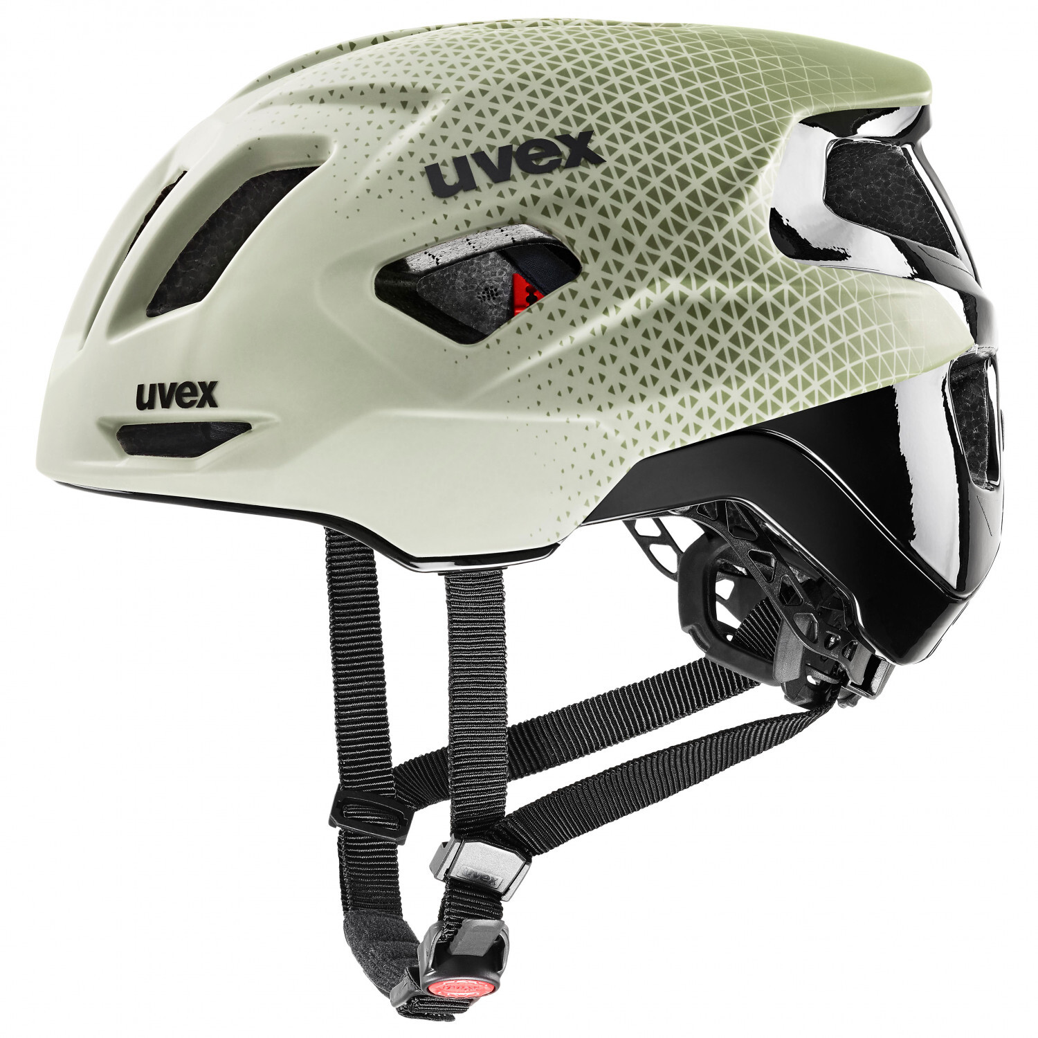 

Велосипедный шлем Uvex Gravel Y, цвет Olive/Black Matt