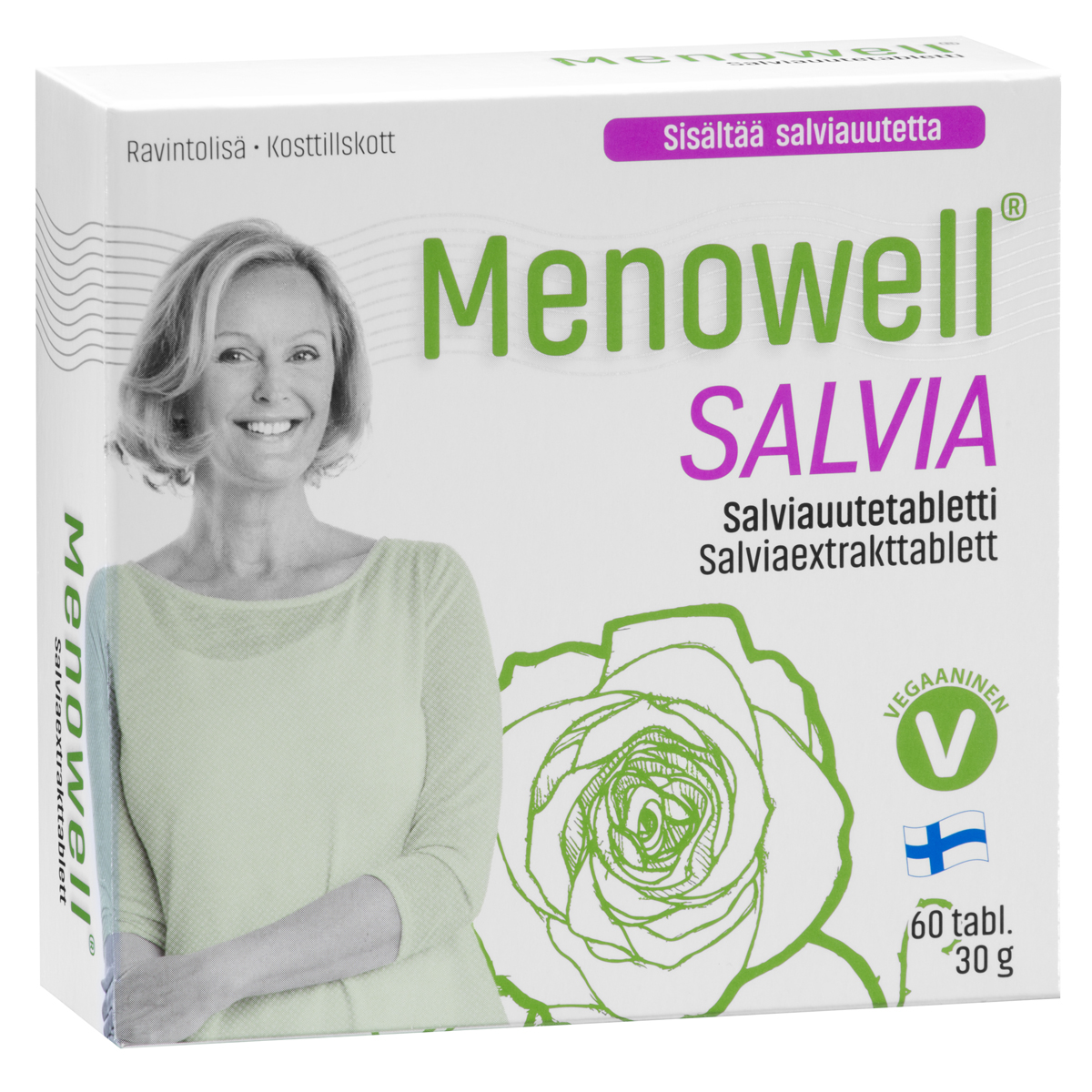 Витамины Myllärin Menowell Salvia для женщин, 60 таблеток