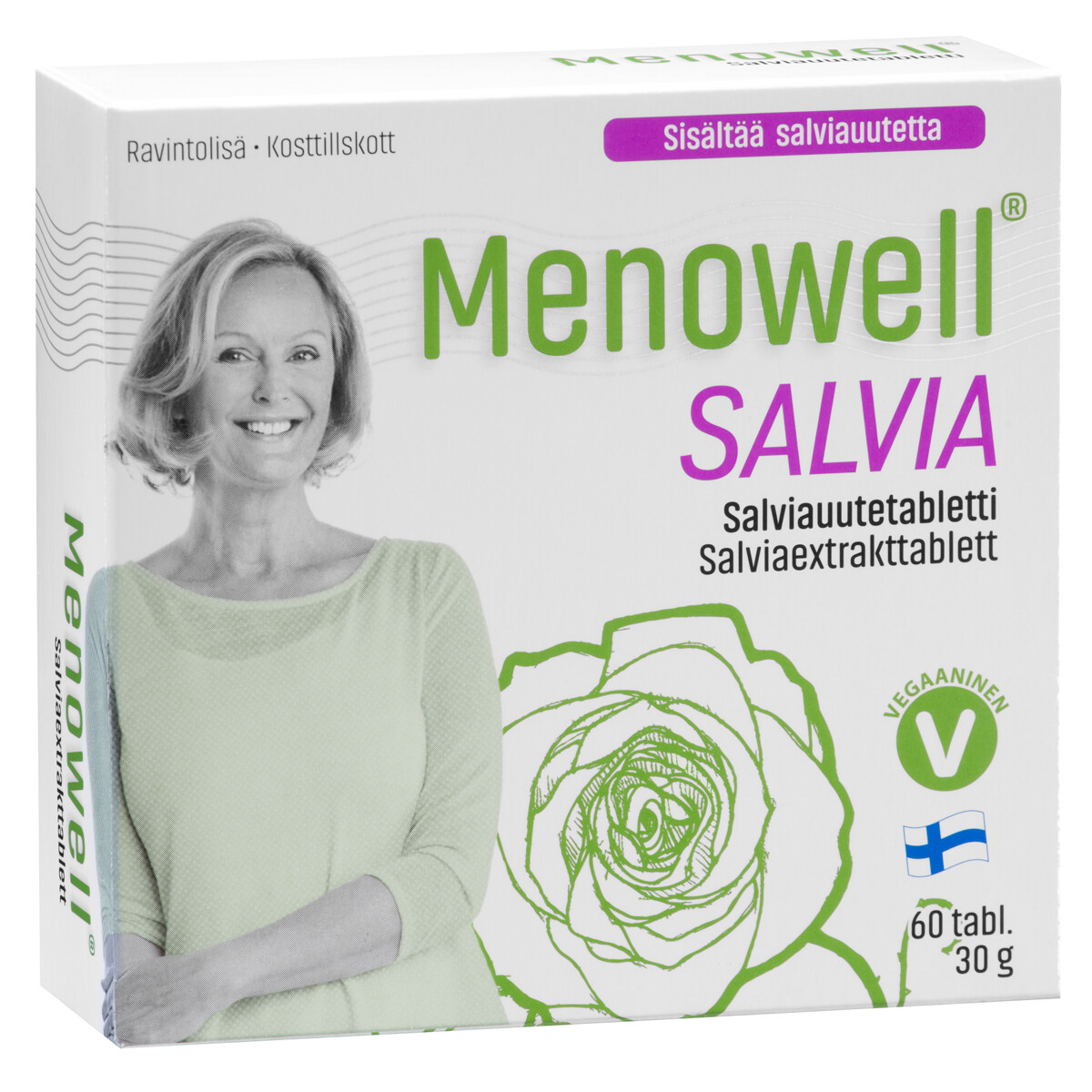 

Витамины Myllärin Menowell Salvia для женщин, 60 таблеток