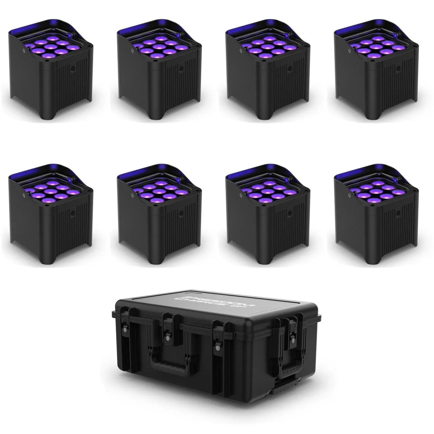 

Chauvet DJ Freedom Par H9 IP Wash Light — 8 шт. в футляре