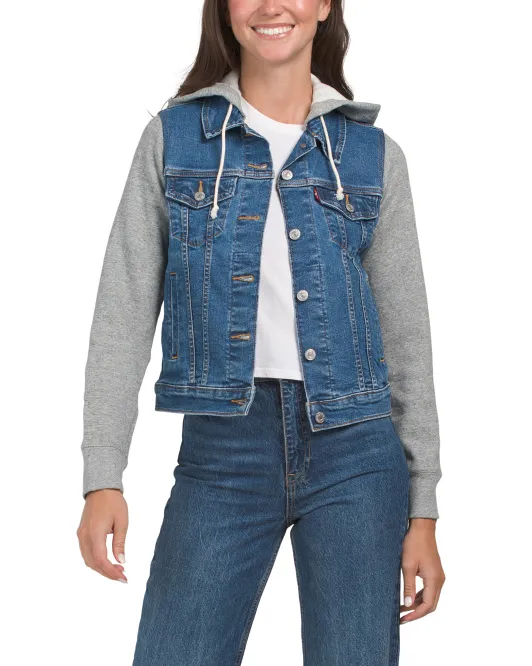 

Новая гибридная оригинальная куртка Trucker Levis, цвет Dark Indigo