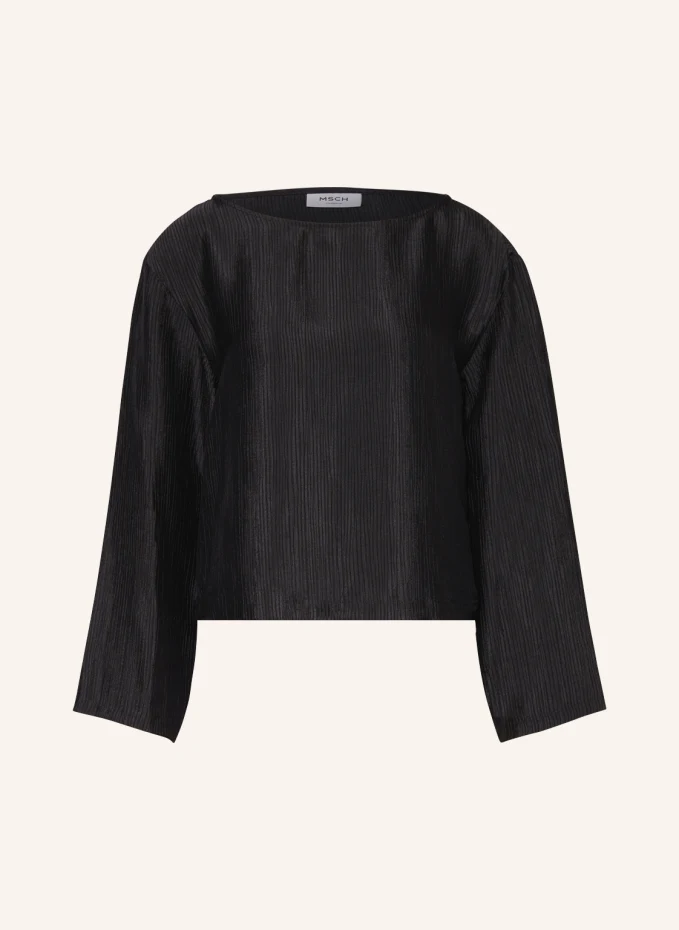 Блузка-рубашка mschemberlee с вырезом Msch Copenhagen, черный