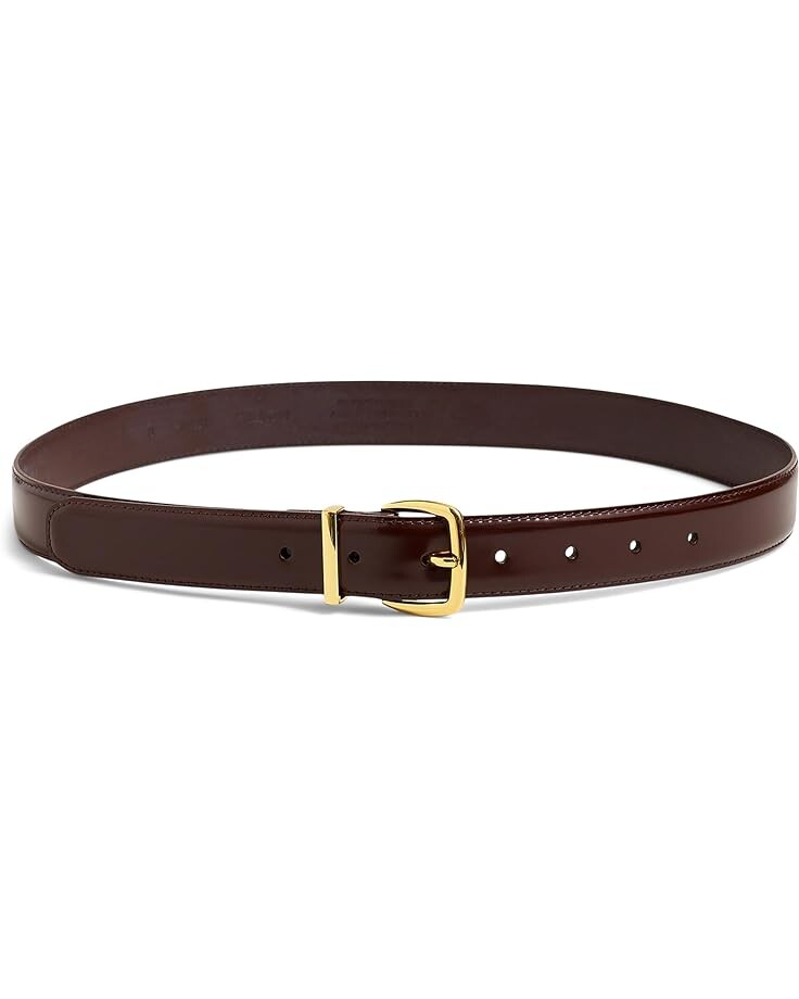 

Ремень Madewell The Essential Leather Belt, цвет Dark Cabernet