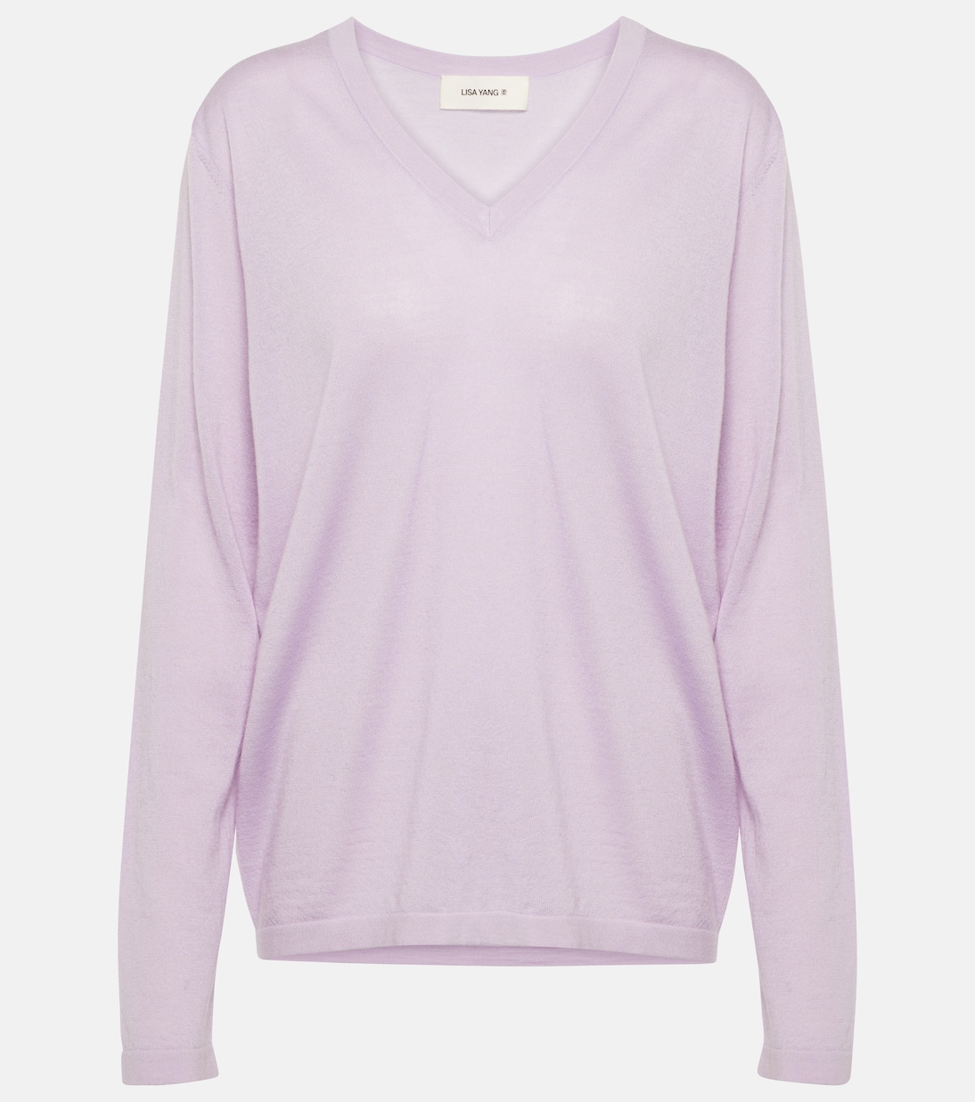 цена Кашемировый свитер jane Lisa Yang, фиолетовый