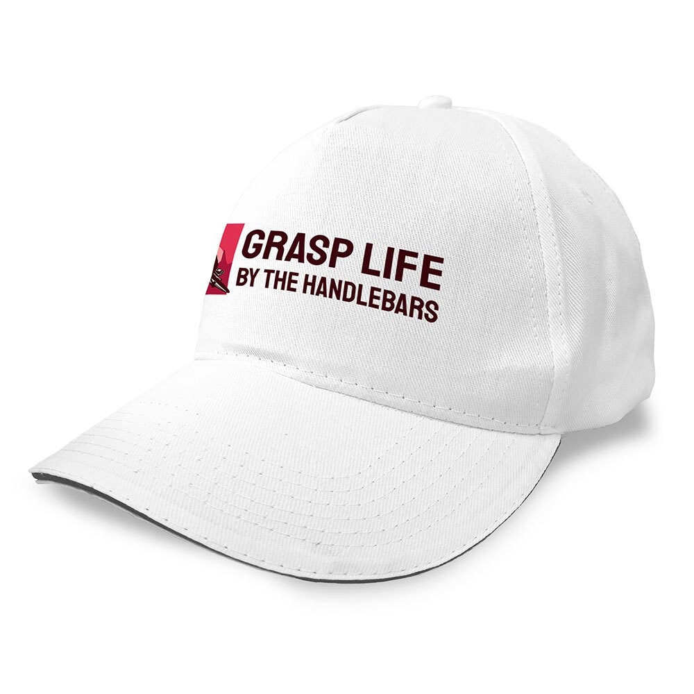 

Бейсболка Kruskis Grasp Life, белый