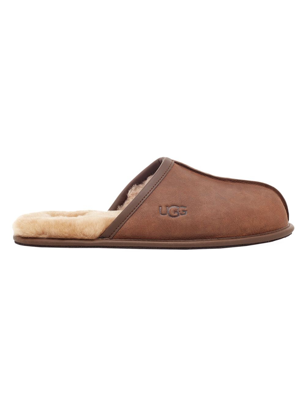 

Мужские тапочки без задника на подкладке из искусственной овчины UGG
