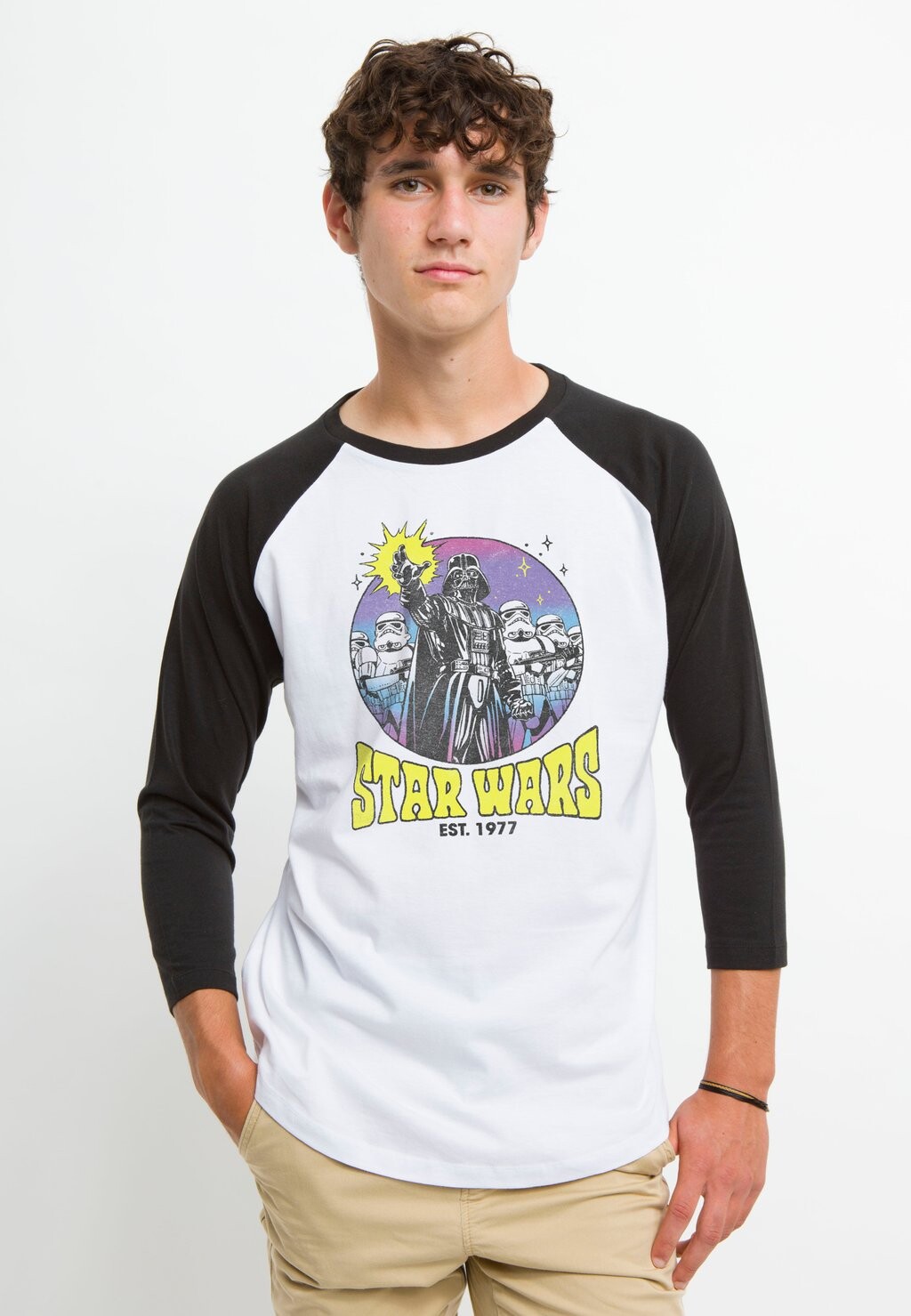 

Топ с длинными рукавами STAR WARS BOHO STAR Star Wars, белый