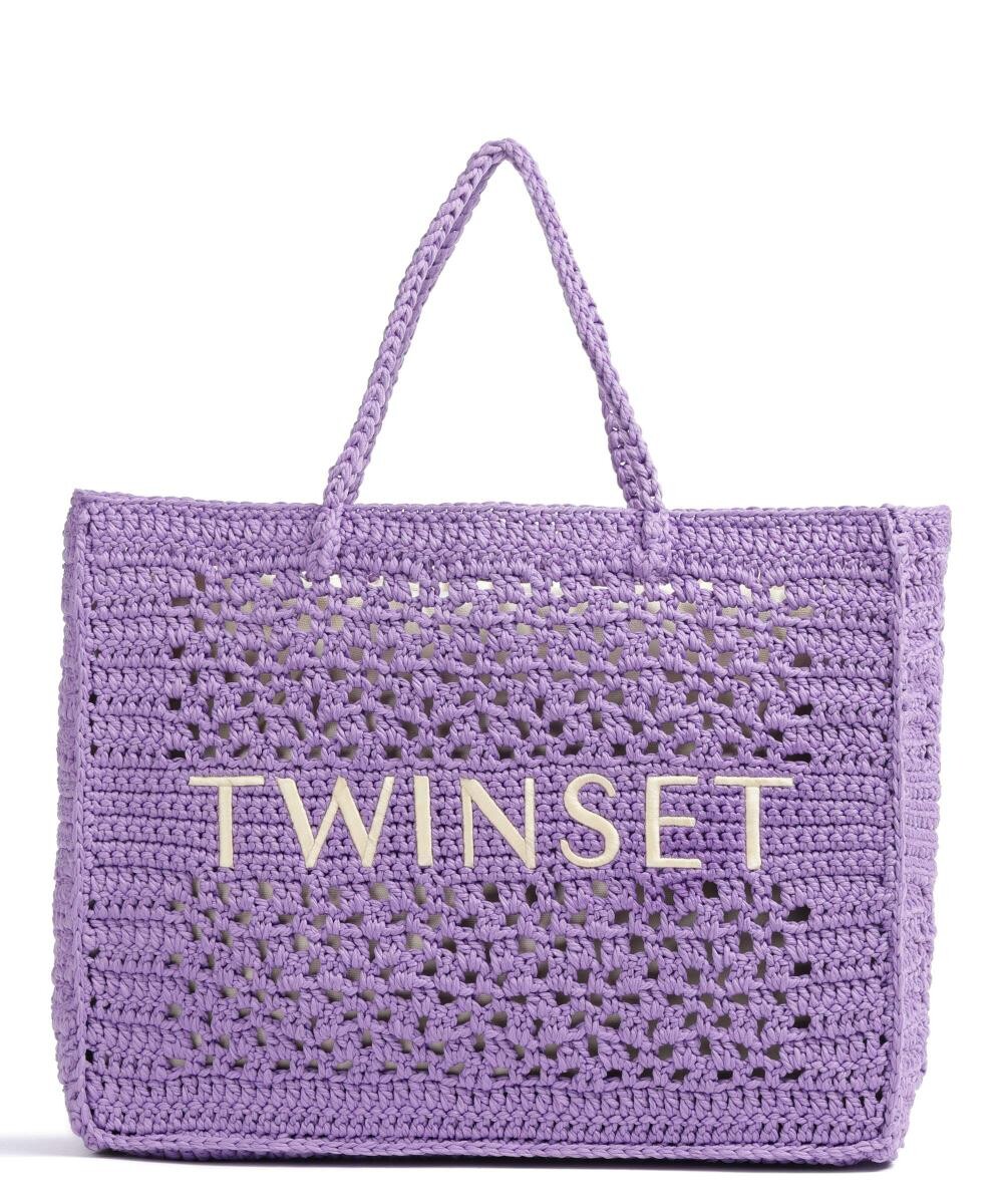 

Шоппер Bohe'Mien Полиэстер Twinset, фиолетовый