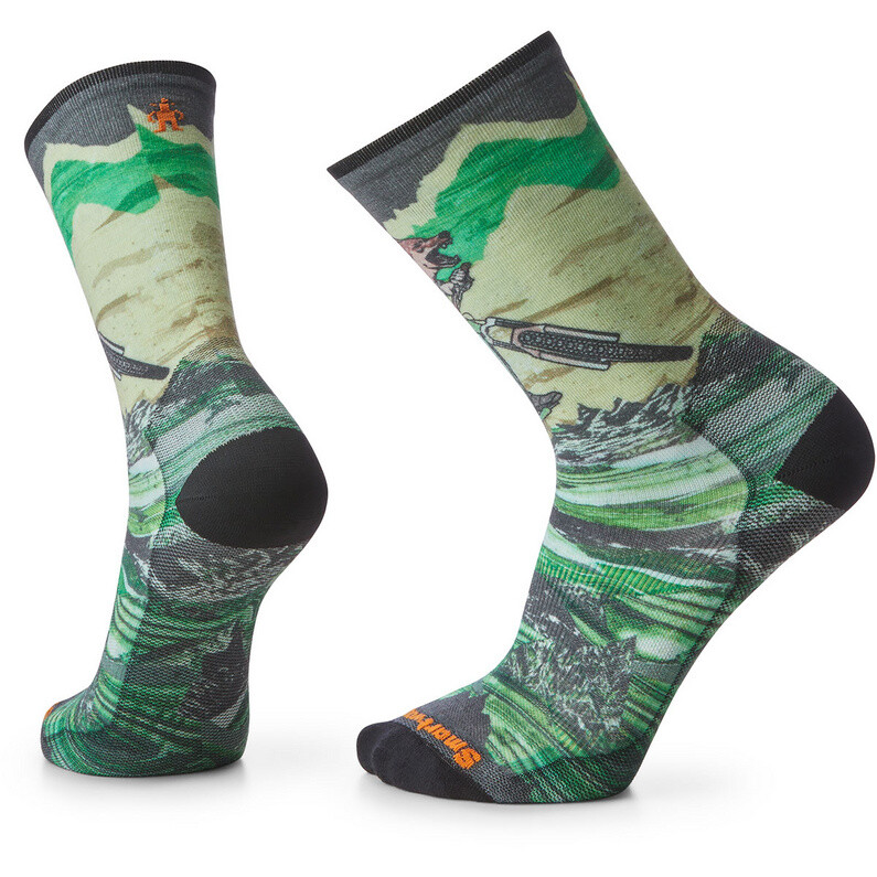 

Носки Bike Zero Cushion Wolf Crew Smartwool, зеленый